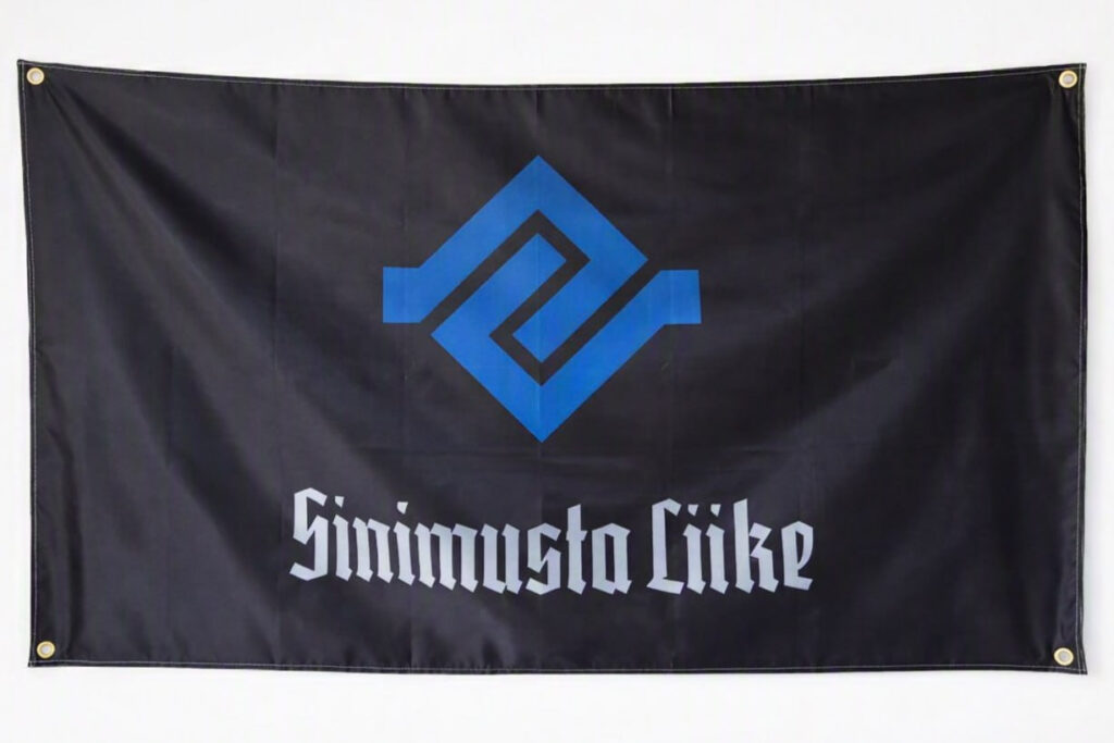 Sinimustan Liikkeen lippu